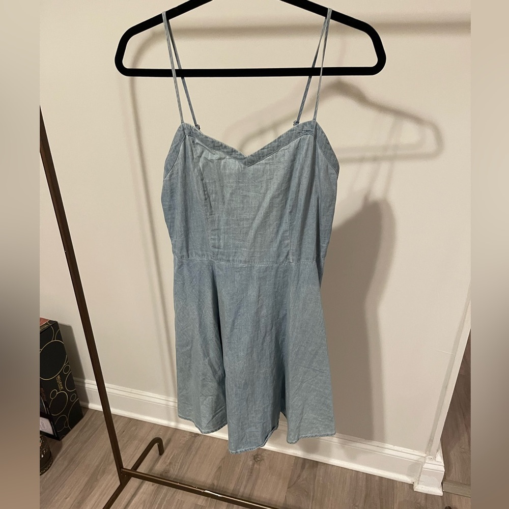 Cotton On Denim Blue Dress